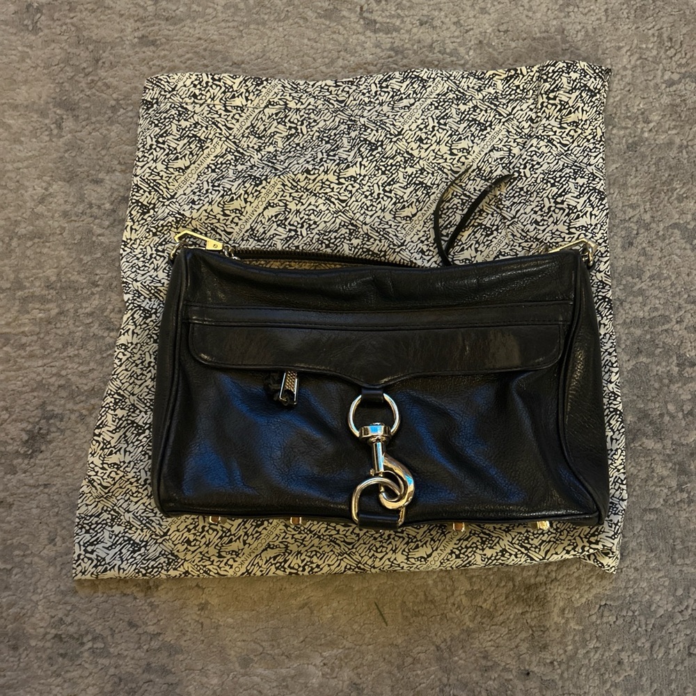 Black Leather Women's Bag
